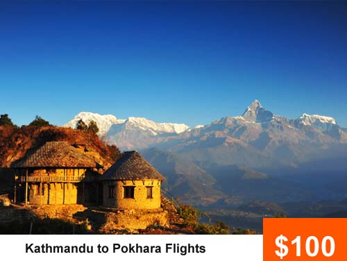Kathmandu to Pokhara Flight 25 minutes